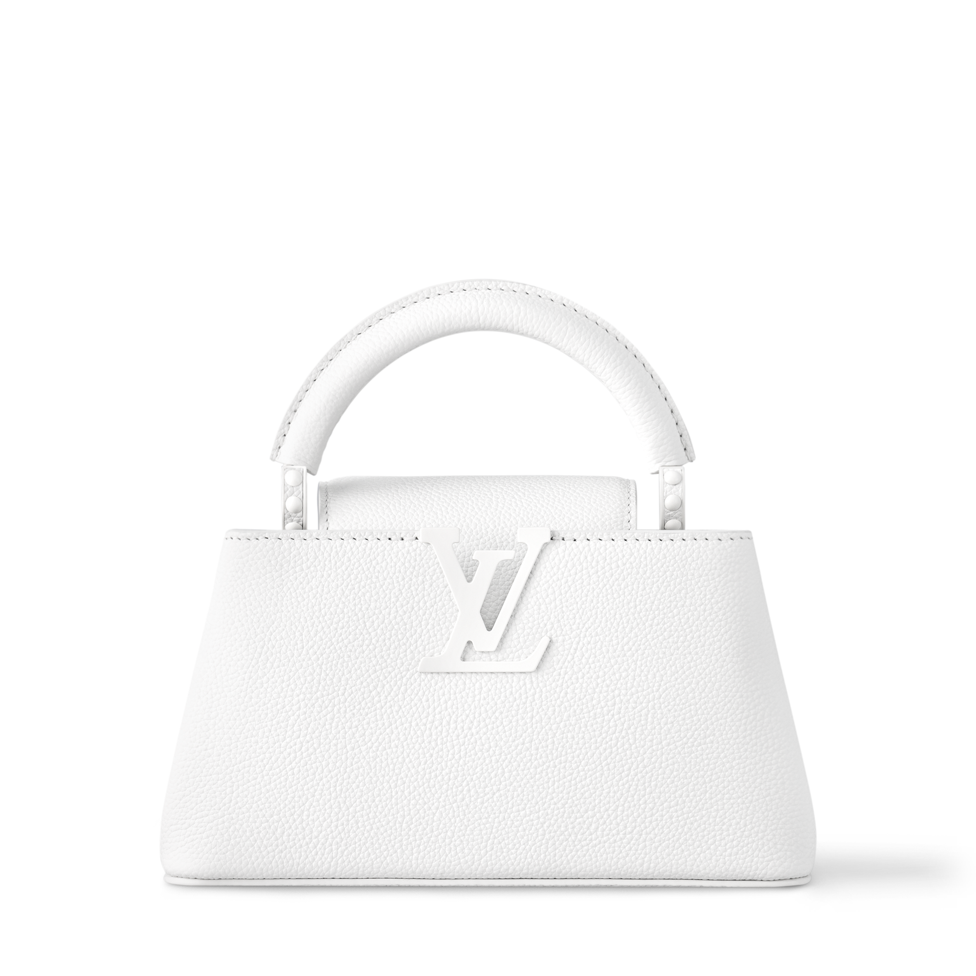 LOUIS VUITTON カプシーヌ ミニ　ホワイト Capucines East-West Mini Capucines - Handbags | LOUIS VUITTON